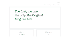 Desktop Screenshot of mugforlife.com